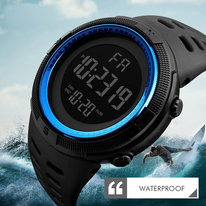 YIKAZE Y01 Military Men Sports Multifunction  Digital Watches Waterproof -Mega Watch Pro™