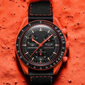 Bioceramic Planet Moon Mens Watches Full Function Quarz Chronograph Watch