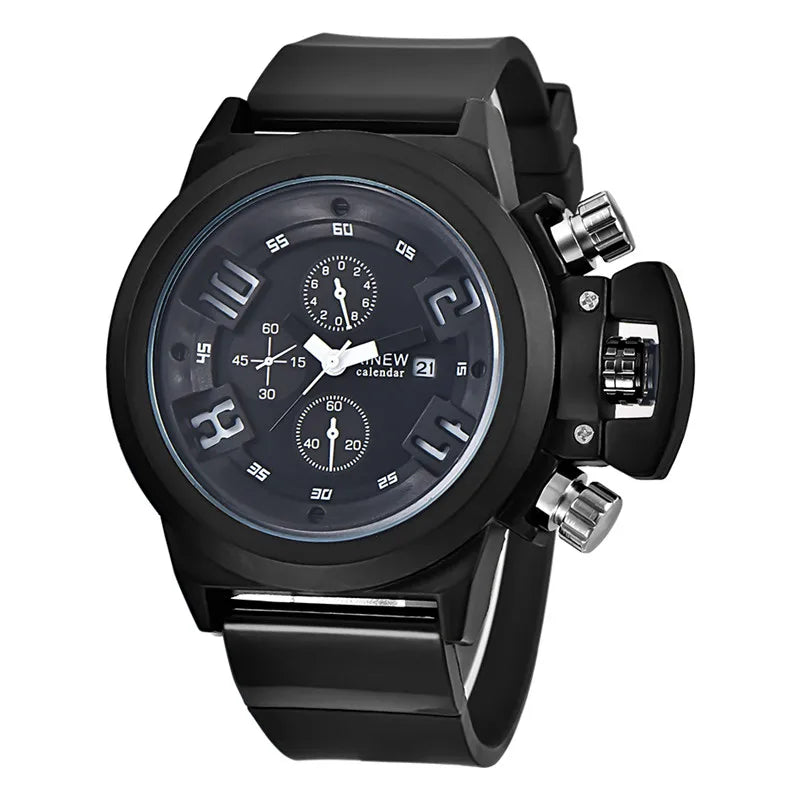 Men's Genuine Quartz Watch, Simple Sports Style - Mega Watch Pro™