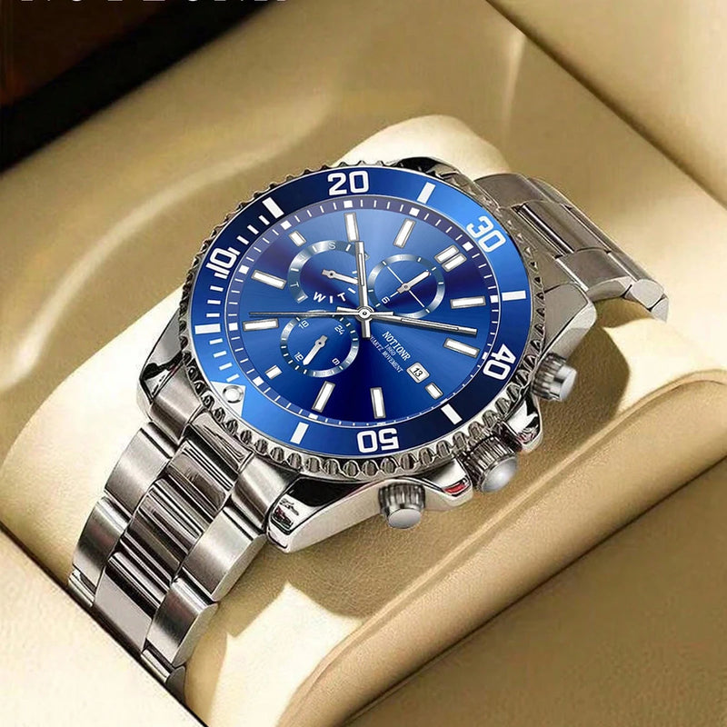 Luxury Men's Business Watch Quartz Stylish - Mega Watch Pro™